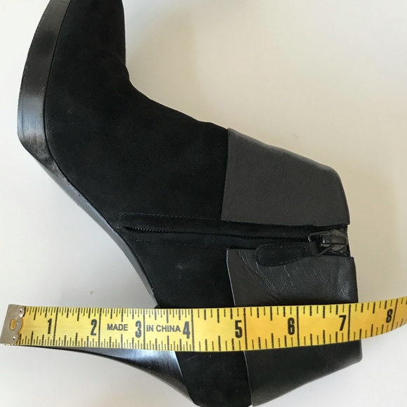 Balenciaga Suede/Leather Ankle Booties Heels - Picture 2 of 16